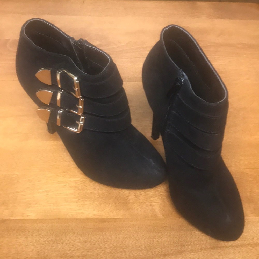 High heel ankle boots